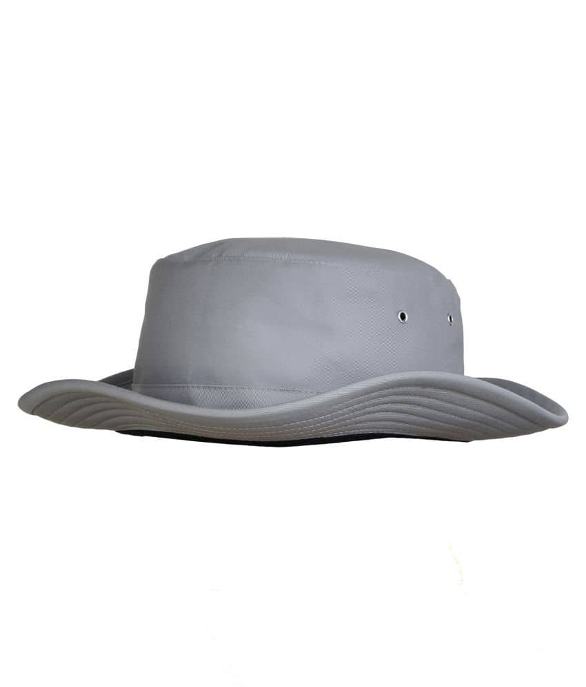 Zacharias Gray Plain Cotton Hats