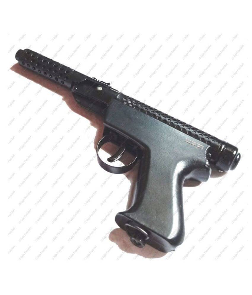     			JGG BULLET DOUBLE SPRING  METAL AIR PISTOL WITH 200 PELLETS