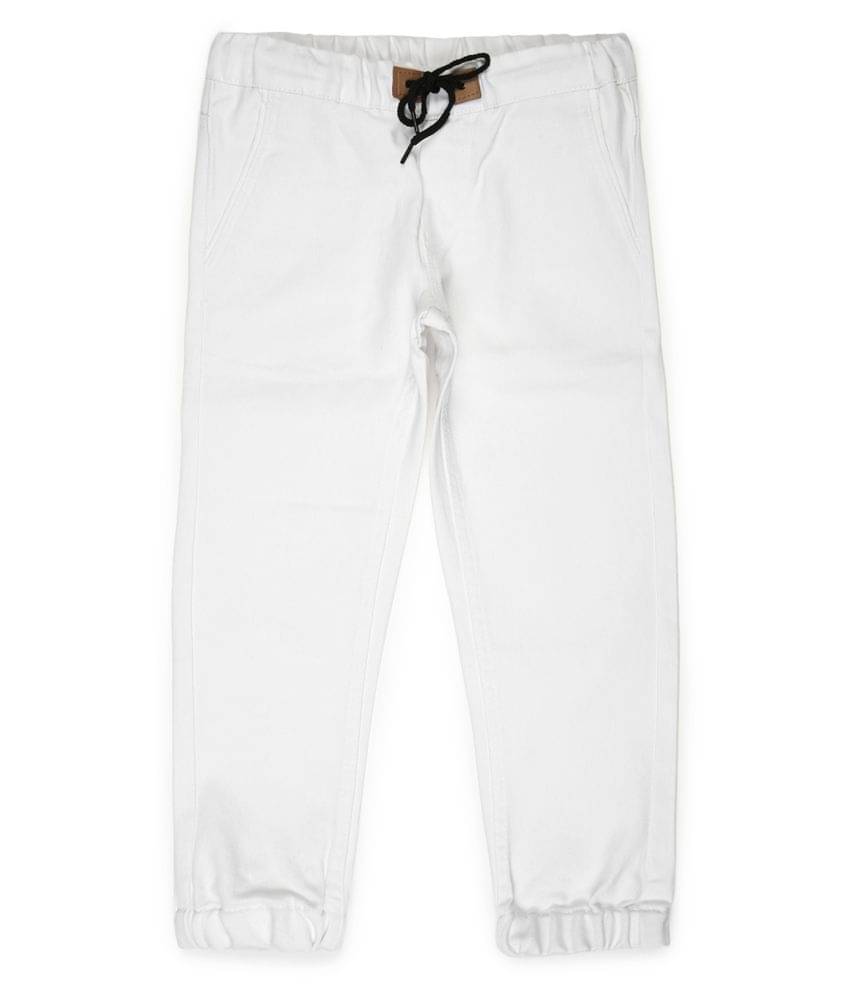     			Urbano Juniors Pack of 1 Boys Cotton Blend Jeans ( White )
