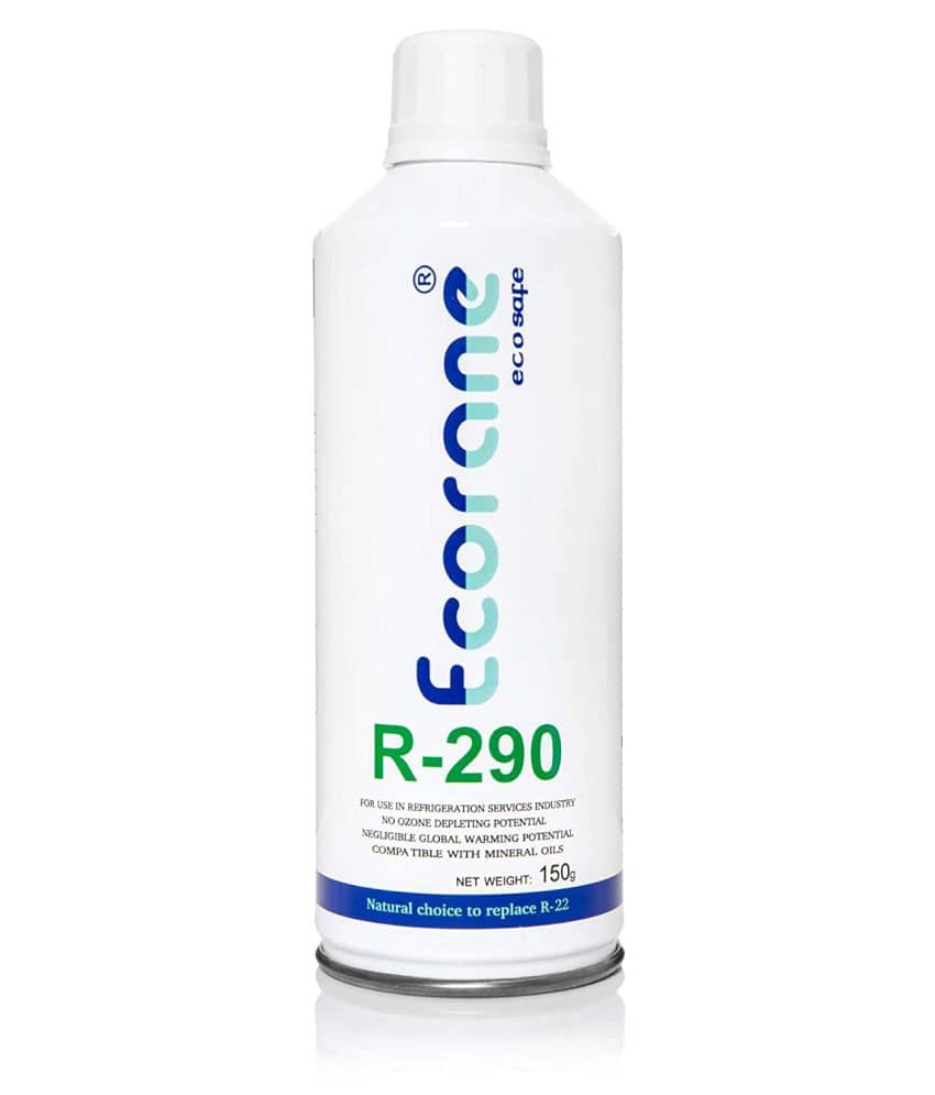 ECORANE® Portable High purity good Propane r290 refigerant Gas canister suitable for use in a range of refrigeration and air conditioning applications. (150gm) (1)
