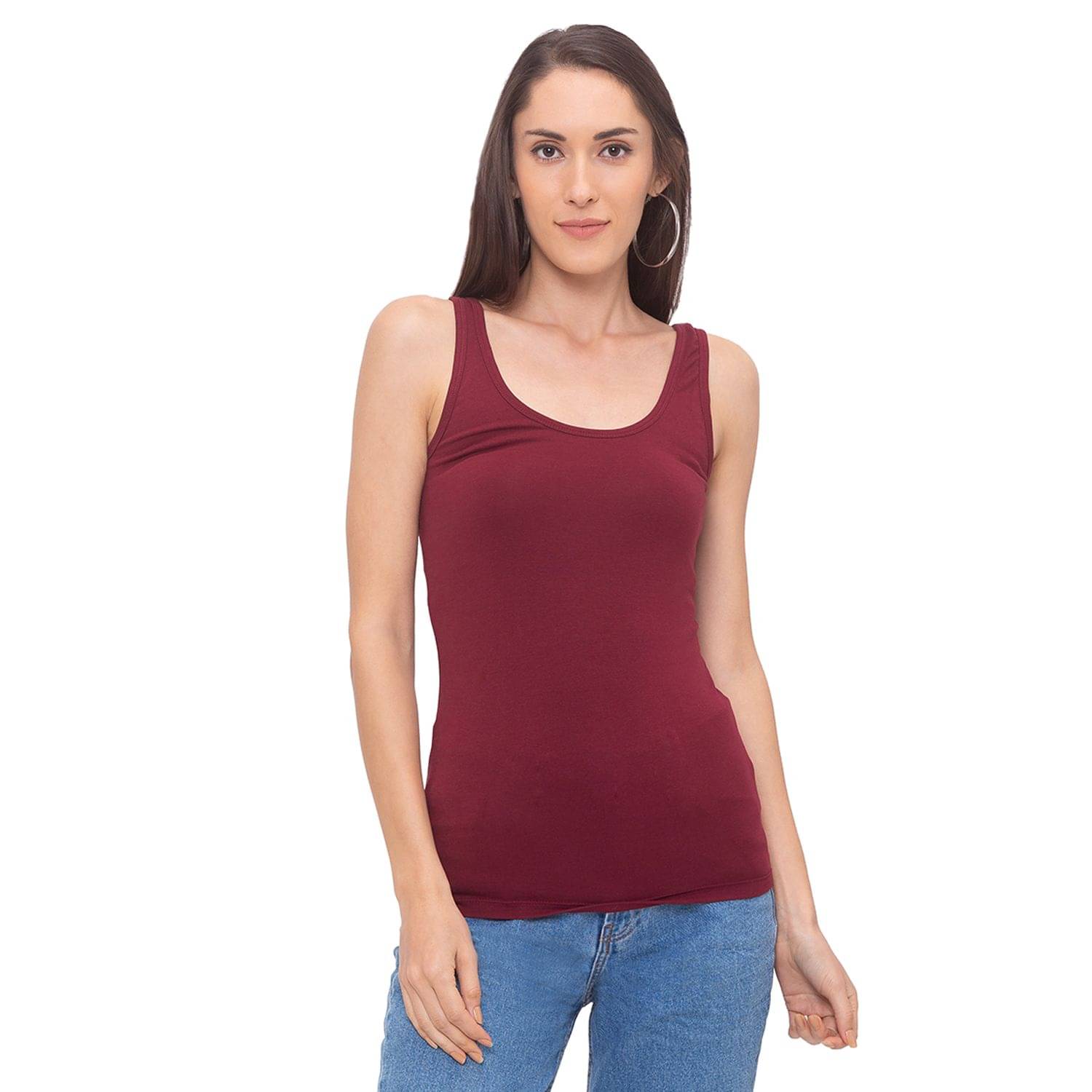 Globus Cotton Regular Tops - Red Globus Cotton Regular Tops - Red