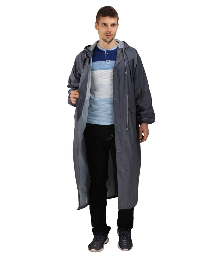 Goodluck Grey Rain Coat