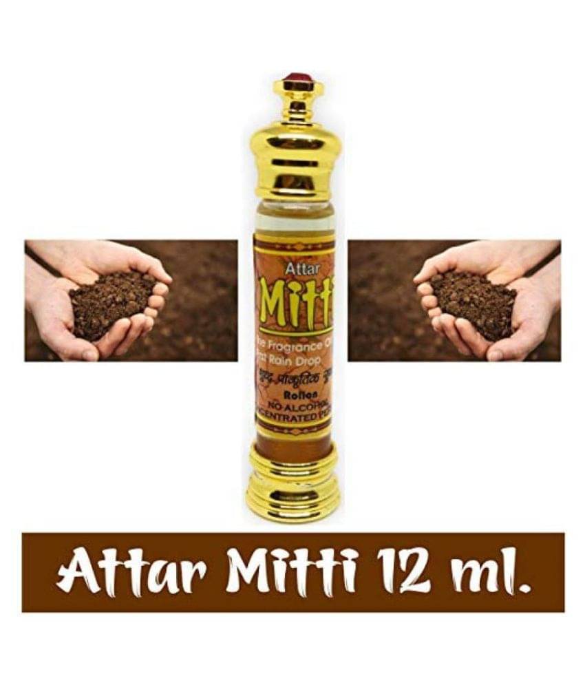     			INDRA SUGANDH BHANDAR - Mitti Gil Raindrop Petrichor Bapka Salai Attar For Men & Women 12mlPack Of 1