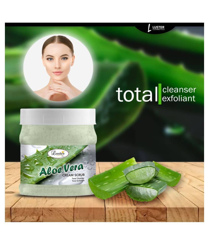 Luster - Refreshing Facial Scrub For Men & Women (Pack of 1)