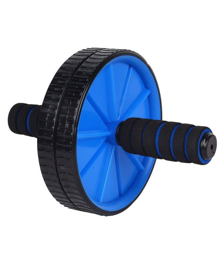 Ab Wheel Roller Gym For Exercise Fitness Equipment Workout Ab Exerciser For Men & Women - Sports and Fitness Equipment | Buy online on ZillyBuy
