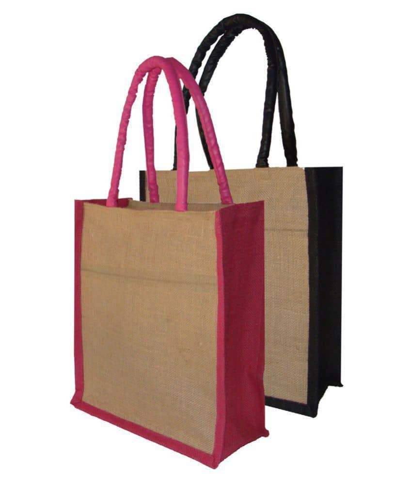 Foonty Jute Lunch Bag - Handbags | Buy online on ZillyBuy