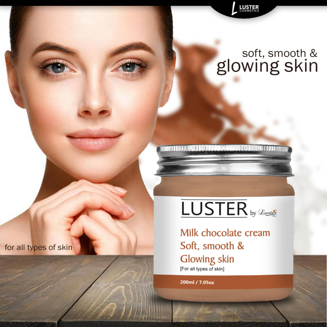     			Luster Milk Chocolate Cream Night Cream 200 ml