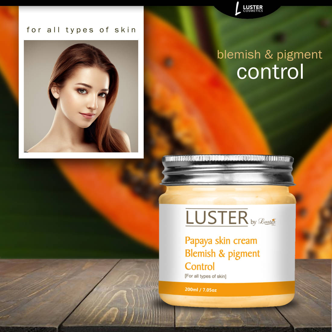     			Luster Papaya Blemish & Pigment Control Night Cream 200 gm