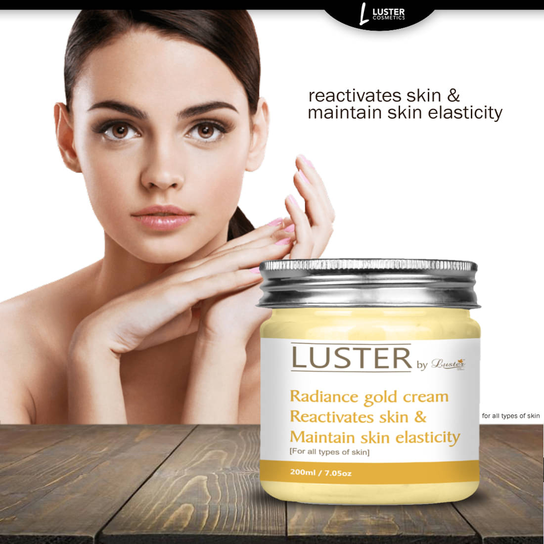     			Luster Radiance Gold - Massage Night Cream 200 ml
