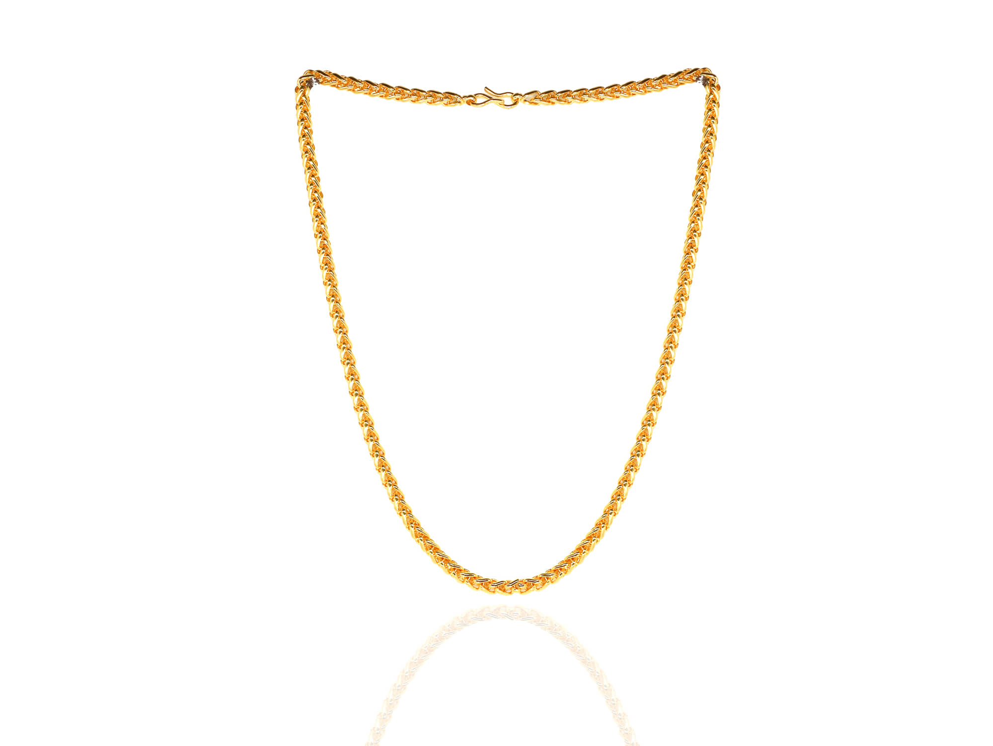 shankhraj mall Gold Plated Chain ( Set of 1 )