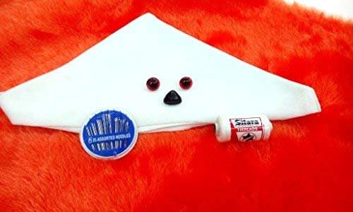     			Soft Toys Teddy Bear DIY Making Kit Includes Fur, Acrylic Cloth, 2 Eyes 1 Nose, Needle Set, Reel, Draft