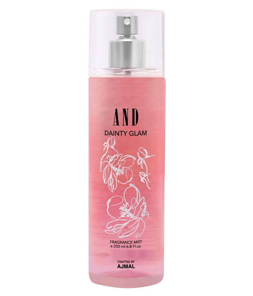 AND Dainty Glam Body Mist Perfume 200ML Long Lasting Gift For Women Crafted by Ajmal Pack of 1