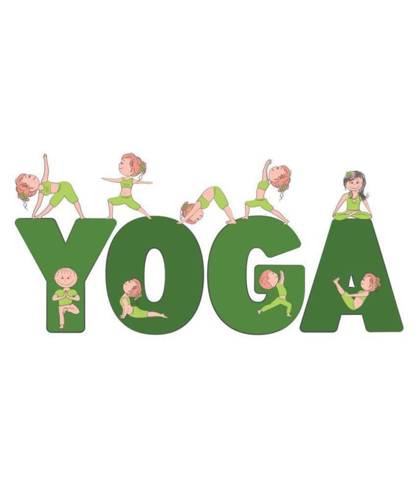Asmi Collection Kids Doing Yoga Religious & Inspirational Sticker ( 35 x 75 cms ) Asmi Collection Kids Doing Yoga Religious & Inspirational Sticker ( 35 x 75 cms )