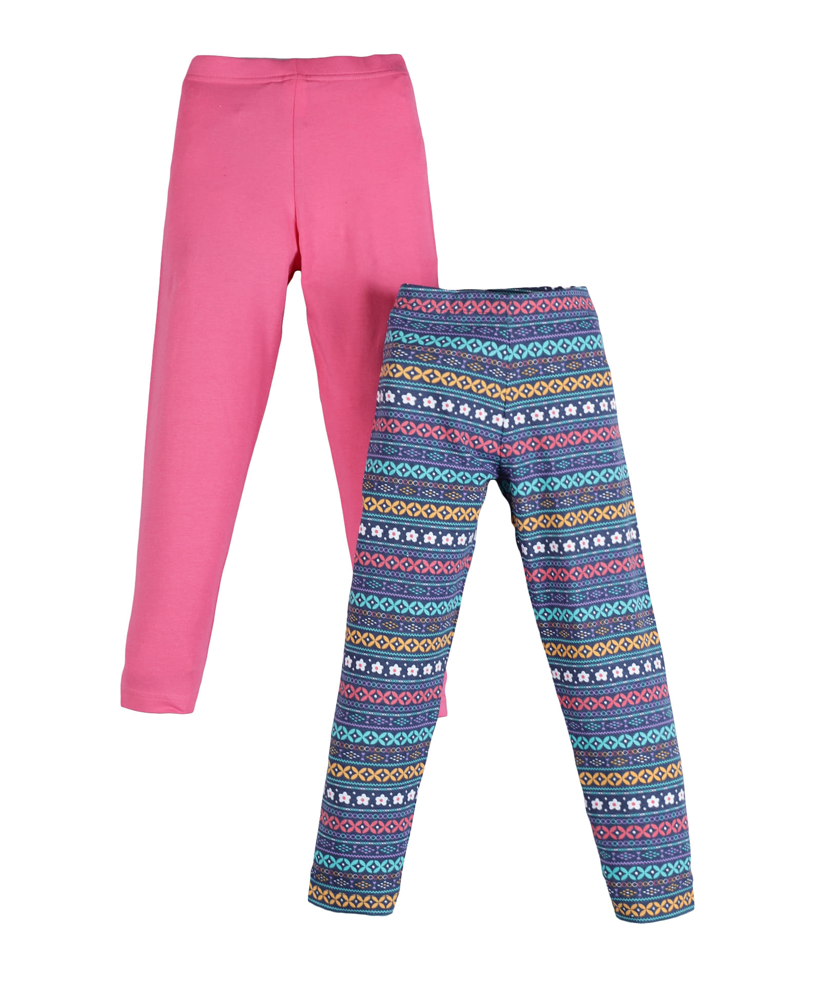     			PLUM TREE Pack of 1 Girls Cotton Blend Leggings ( Multi )