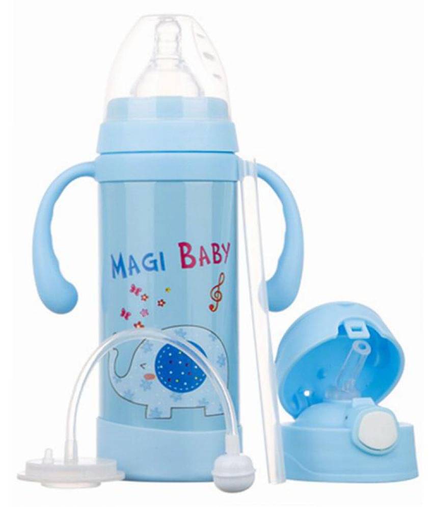 CHILD CHIC - Blue 220 ml Feeding Bottle (Pack of 1) CHILD CHIC - Blue 220 ml Feeding Bottle (Pack of 1)