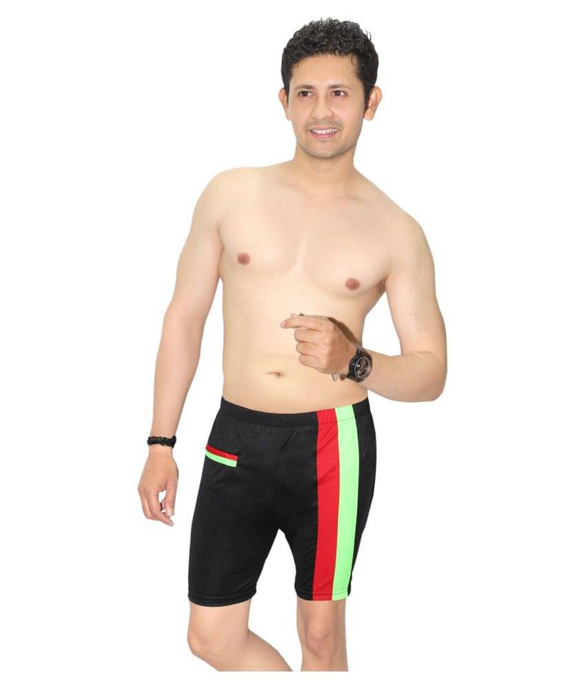     			Goodluck Black Polyester Trunk