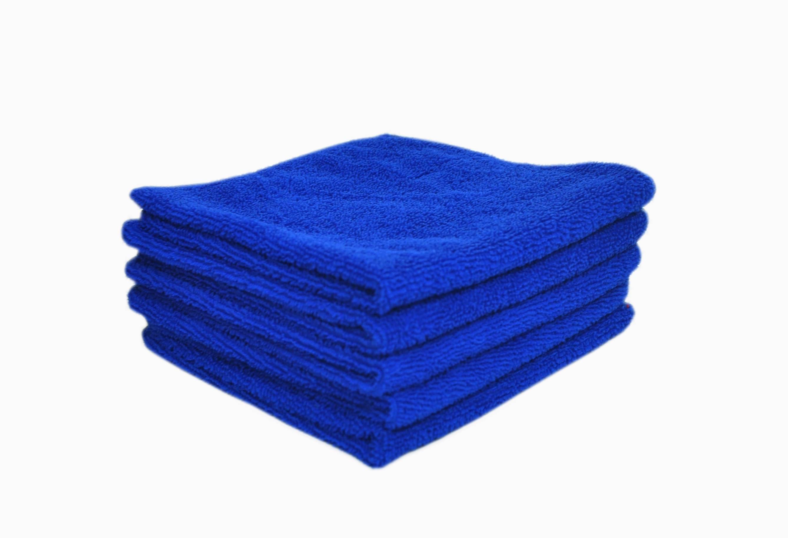     			INGENS Microfiber Cloth for Car Cleaning and Detailing, Dual Sided, Extra Thick Plush Microfiber Towel Lint-Free,  250 GSM, 40cm x 40cmÂ PACK OF 5