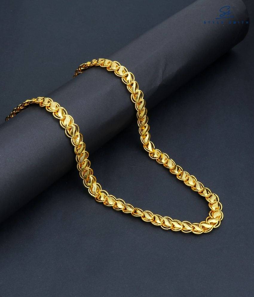 shankhraj mall Gold Plated Chain ( Set of 1 )     			shankhraj mall Gold Plated Chain ( Set of 1 )