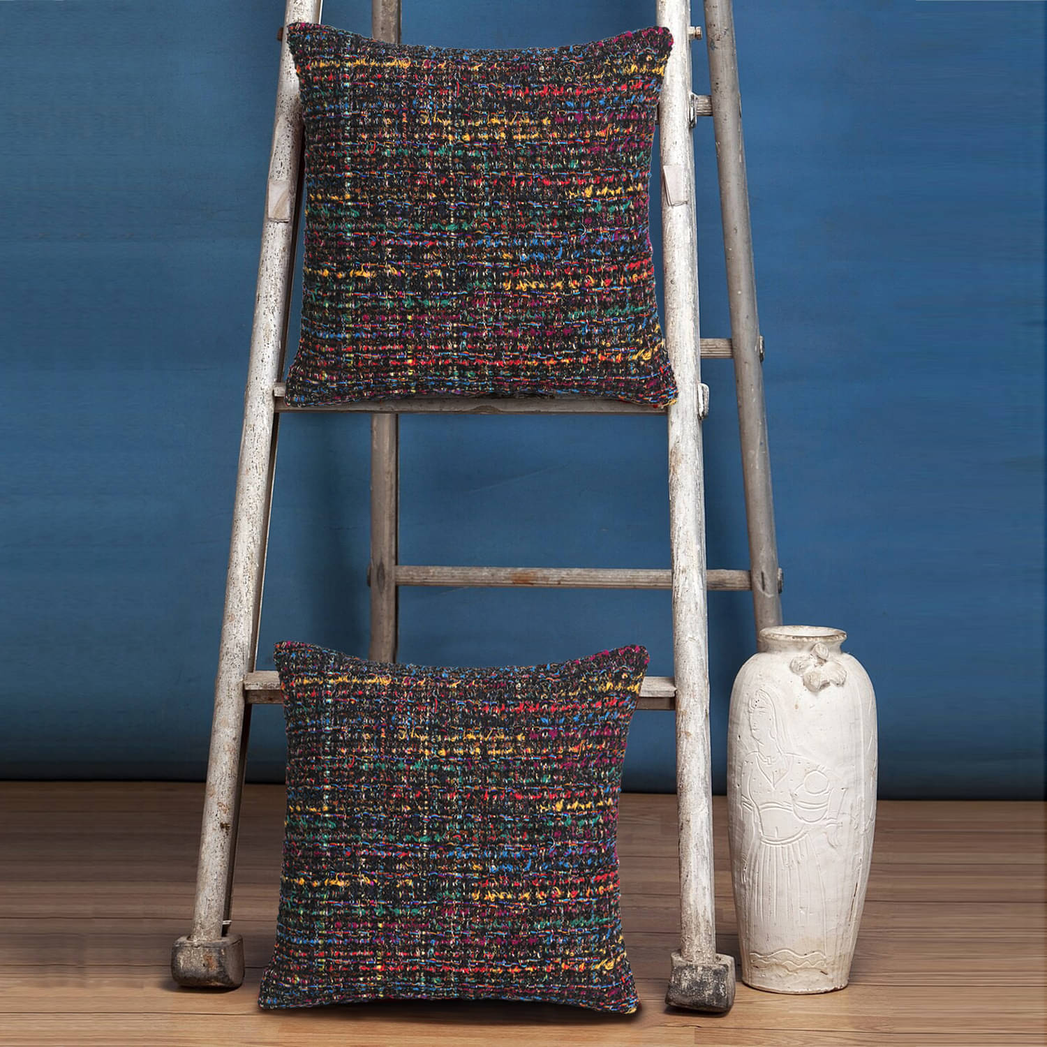     			mezposh Set of 2 Others Cushion Covers 40X40 cm (16X16)