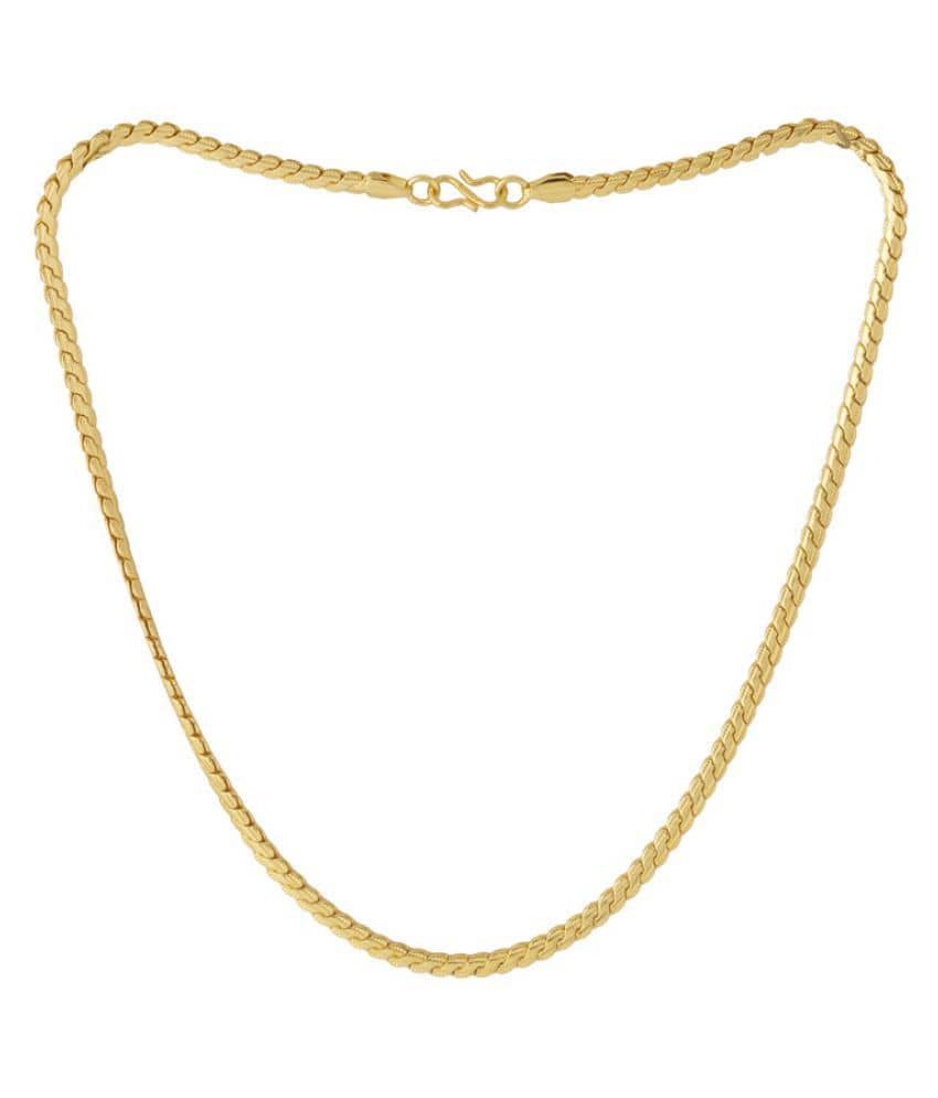 shankhraj mall Gold Plated Chain ( Set of 1 )