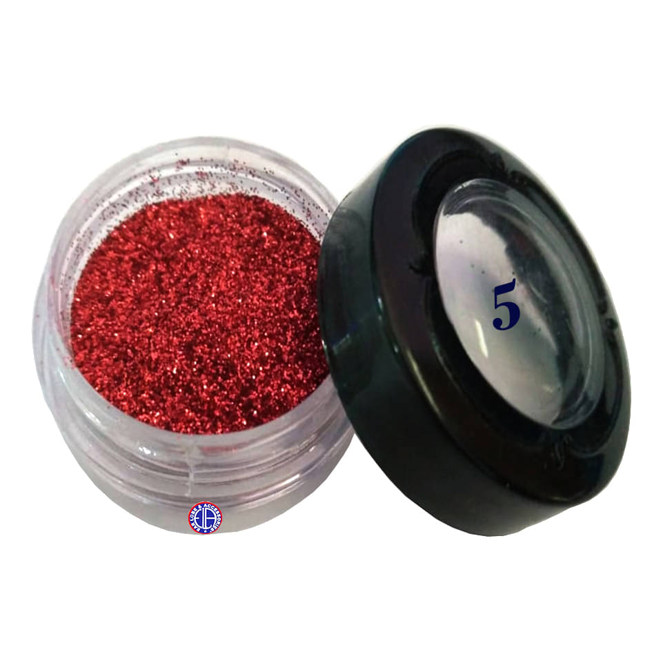     			Ear Lobe & Accessories Eye Shimmer For Eye/Face Color Red ( No - 5 )