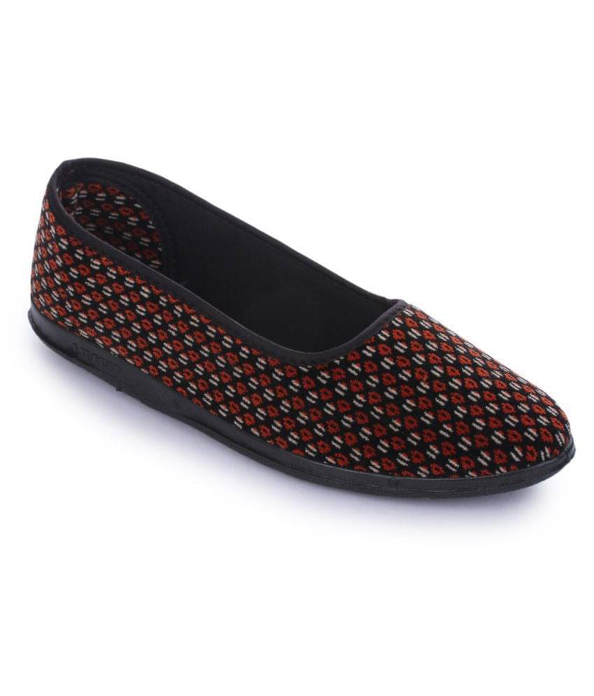     			Liberty Black Ballerinas