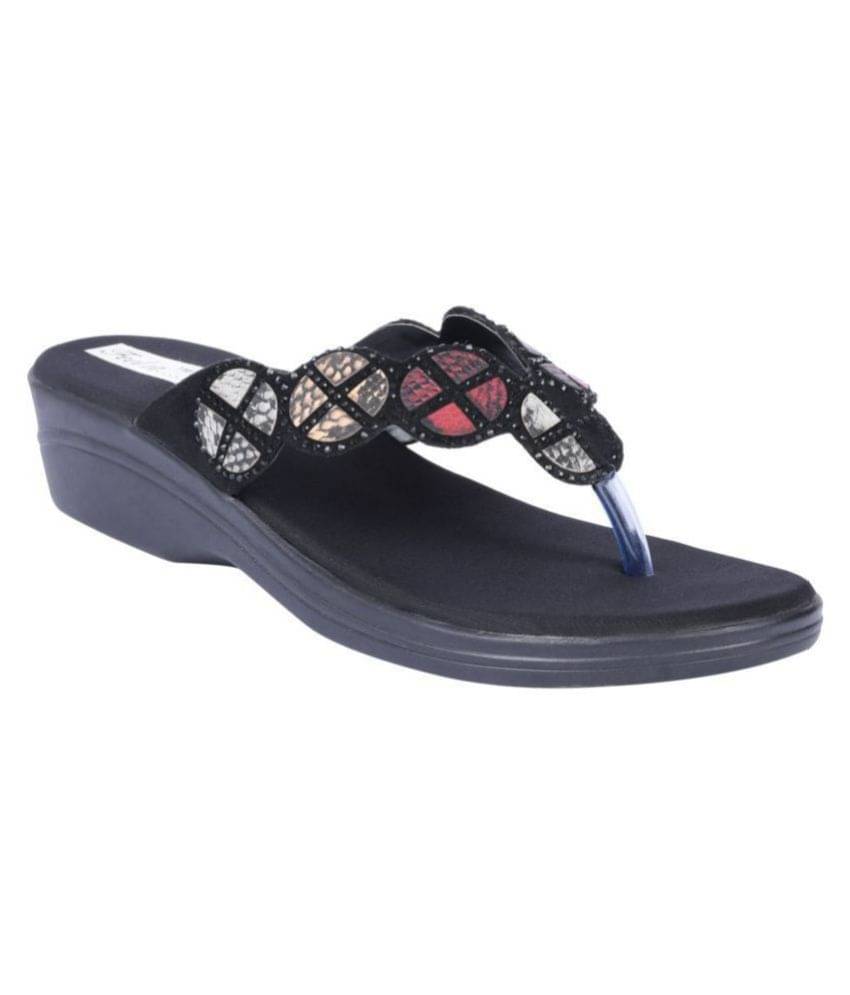 Feel It - Black Women's Wedges Heels Feel It - Black Women's Wedges Heels