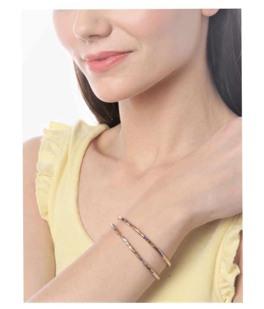 Gilher Daily Wear Adjustable Bangle Pair For Women And Girl - Bangles & Bracelets | Buy online on ZillyBuy
