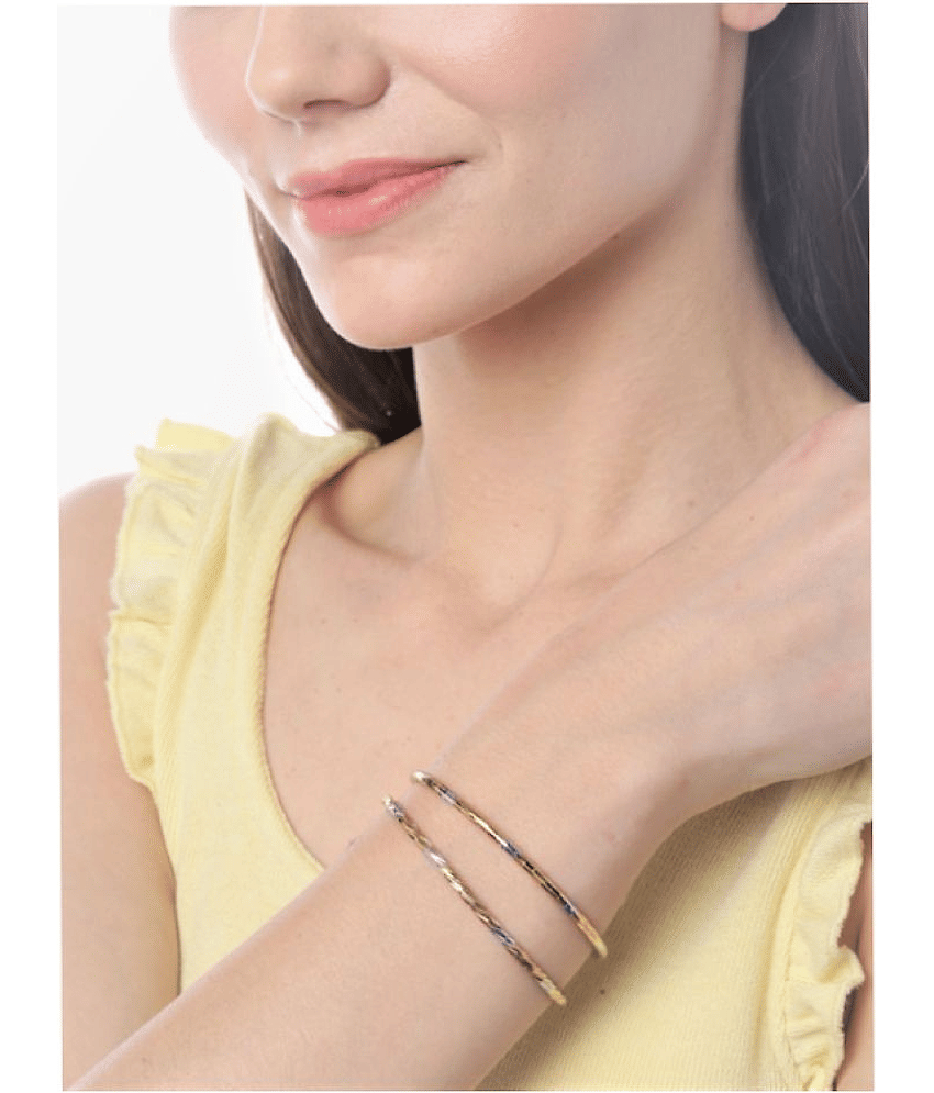 Gilher Daily Wear Adjustable Bangle Pair For Women And Girl