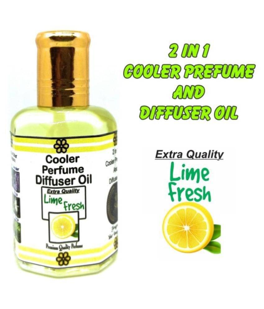     			INDRA SUGANDH BHANDAR - Lime Fresh Aroma Pure, Natural and Undiluted With Free Dropper 25ml Pack Multipurpose Cooler Perfume Diffuser Oil 25ml