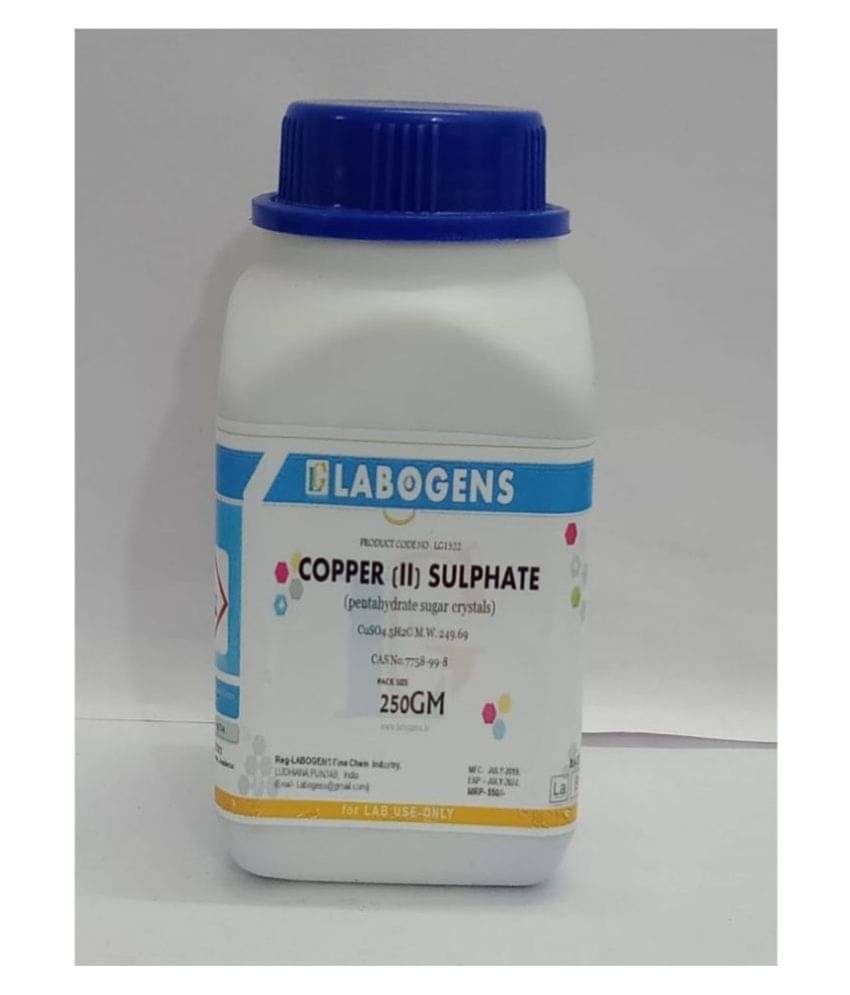     			LABOGENS COPPER (II) SULPHATE Extra Pure  250GM