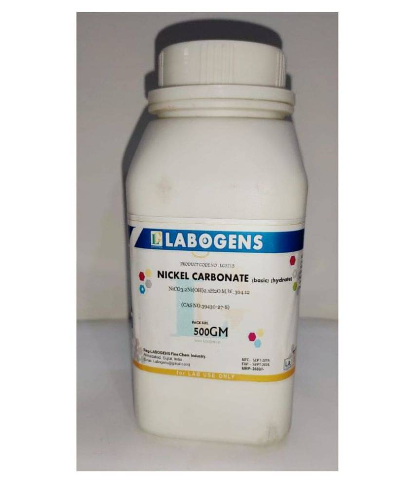     			LABOGENS NICKEL CARBONATE (basic) (hydrate)  500GM