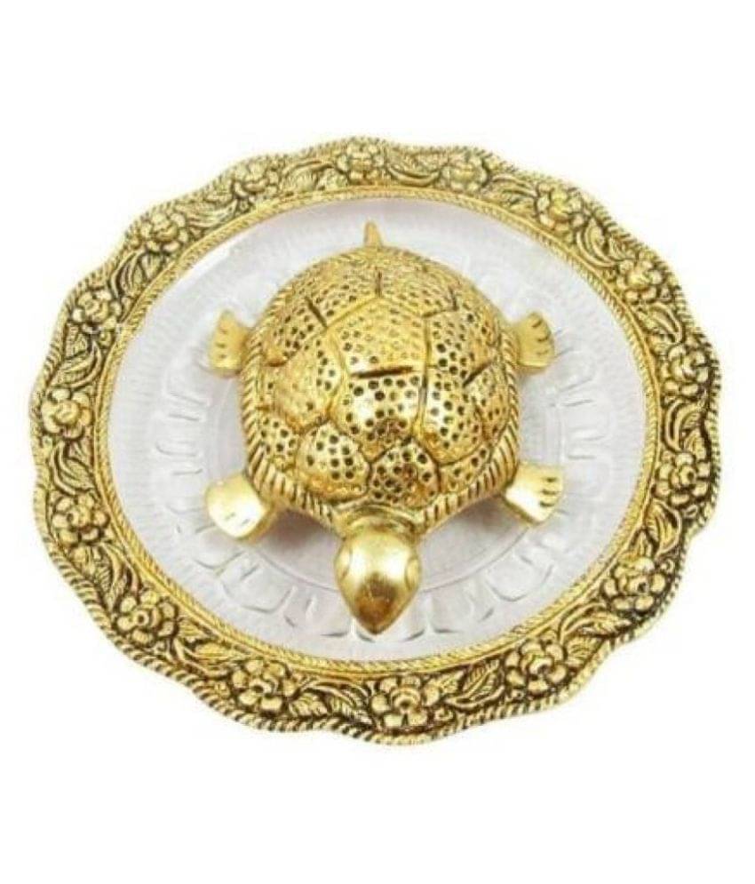     			Shubh Sanket Vastu Gold Brass Decoratives Bowls & Plates - Pack of 1