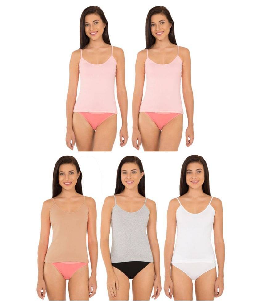 Jockey Cotton Camisoles - Multi Color     			Jockey Cotton Camisoles - Multi Color