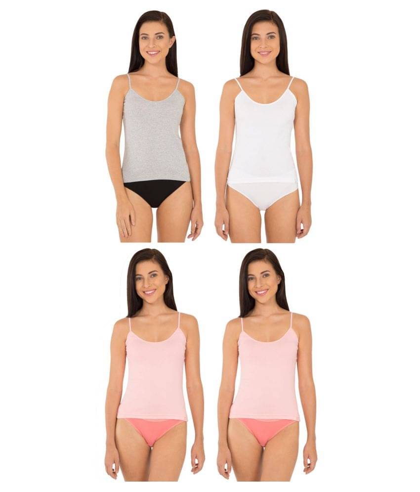 Jockey Cotton Camisoles - Multi Color     			Jockey Cotton Camisoles - Multi Color