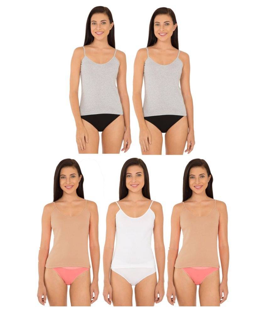 Jockey Cotton Camisoles - Multi Color     			Jockey Cotton Camisoles - Multi Color