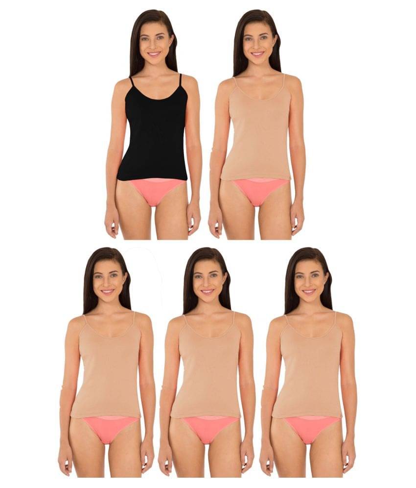 Jockey Cotton Camisoles - Multi Color Jockey Cotton Camisoles - Multi Color