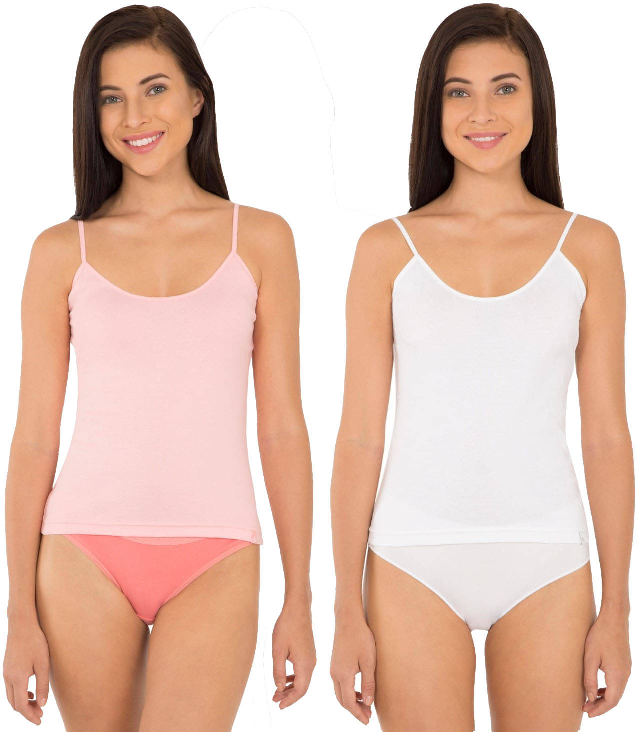 Jockey Cotton Camisoles - Multi Color Jockey Cotton Camisoles - Multi Color