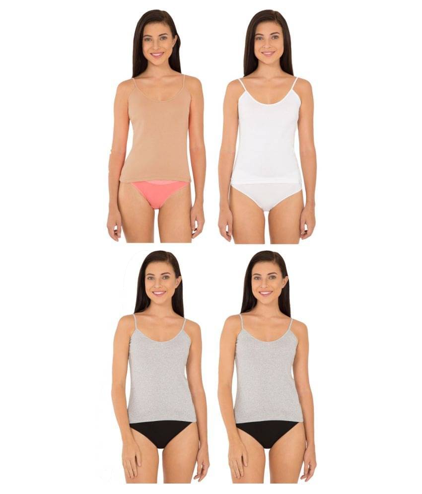 Jockey Cotton Camisoles - Multi Color Jockey Cotton Camisoles - Multi Color