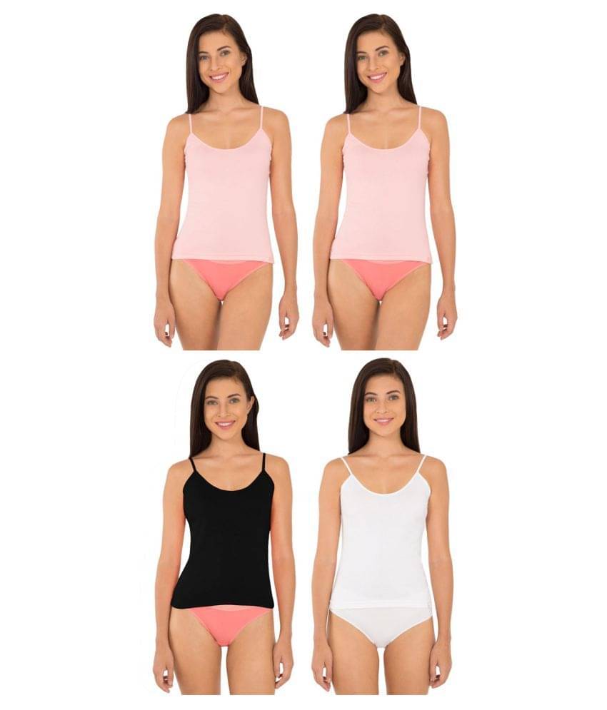     			Jockey Cotton Camisoles - Multi Color