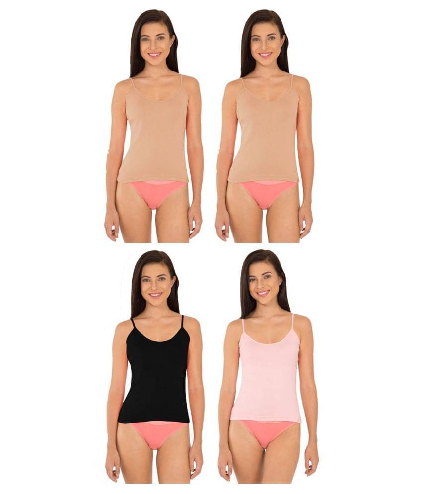Jockey Cotton Camisoles - Multi Color Jockey Cotton Camisoles - Multi Color