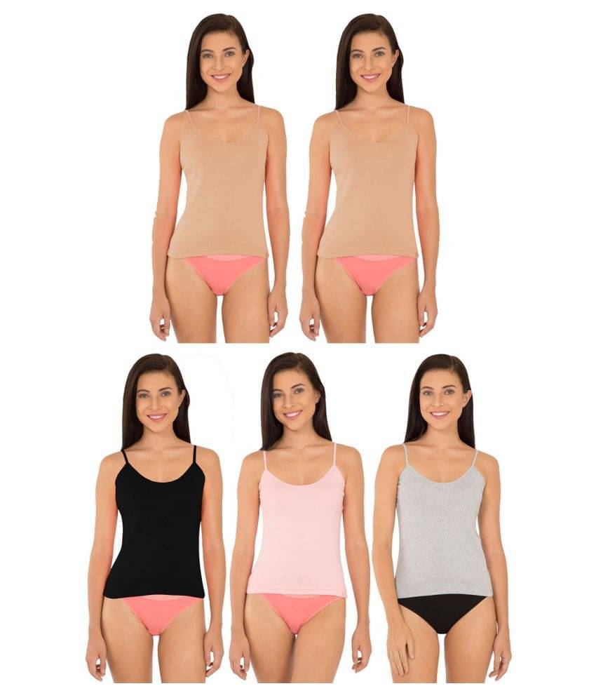 Jockey Cotton Camisoles - Multi Color     			Jockey Cotton Camisoles - Multi Color