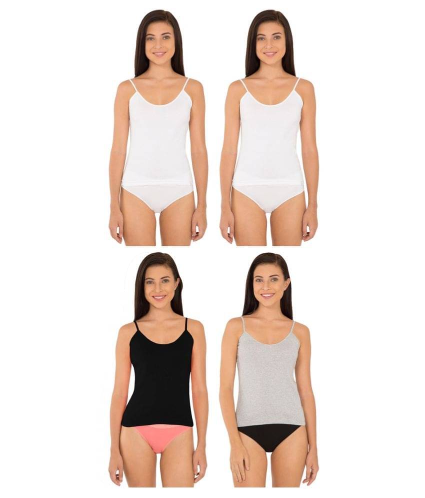 Jockey Cotton Camisoles - Multi Color Jockey Cotton Camisoles - Multi Color