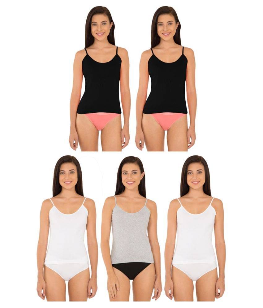 Jockey Cotton Camisoles - Multi Color     			Jockey Cotton Camisoles - Multi Color