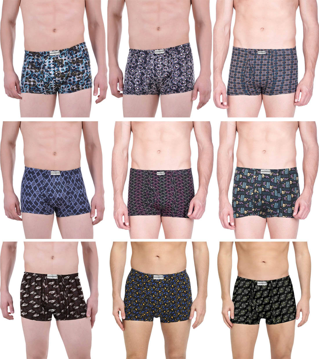 Macroman Multi Trunk Pack of 9 Macroman Multi Trunk Pack of 9