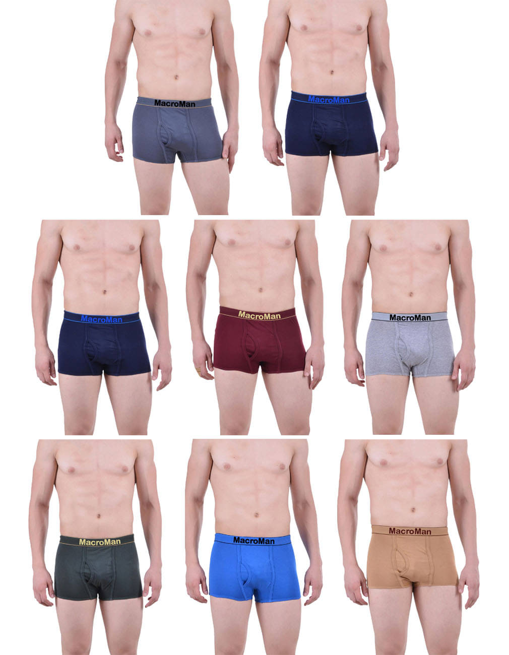 Macroman Multi Trunk Pack of 8 Macroman Multi Trunk Pack of 8