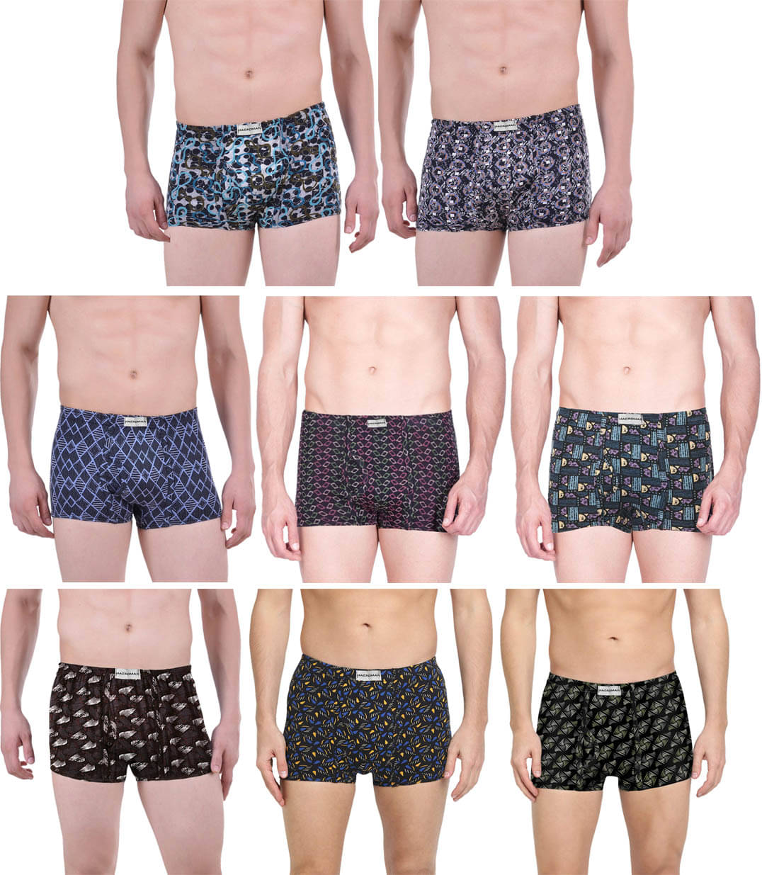 Macroman Multi Trunk Pack of 8 Macroman Multi Trunk Pack of 8