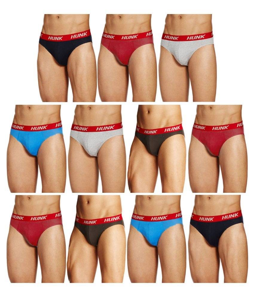     			Rupa Hunk Multi Brief Pack of 11