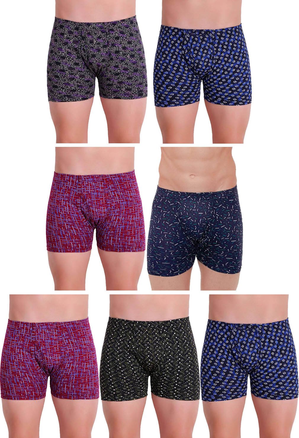    			Rupa Hunk Multi Trunk Pack of 7