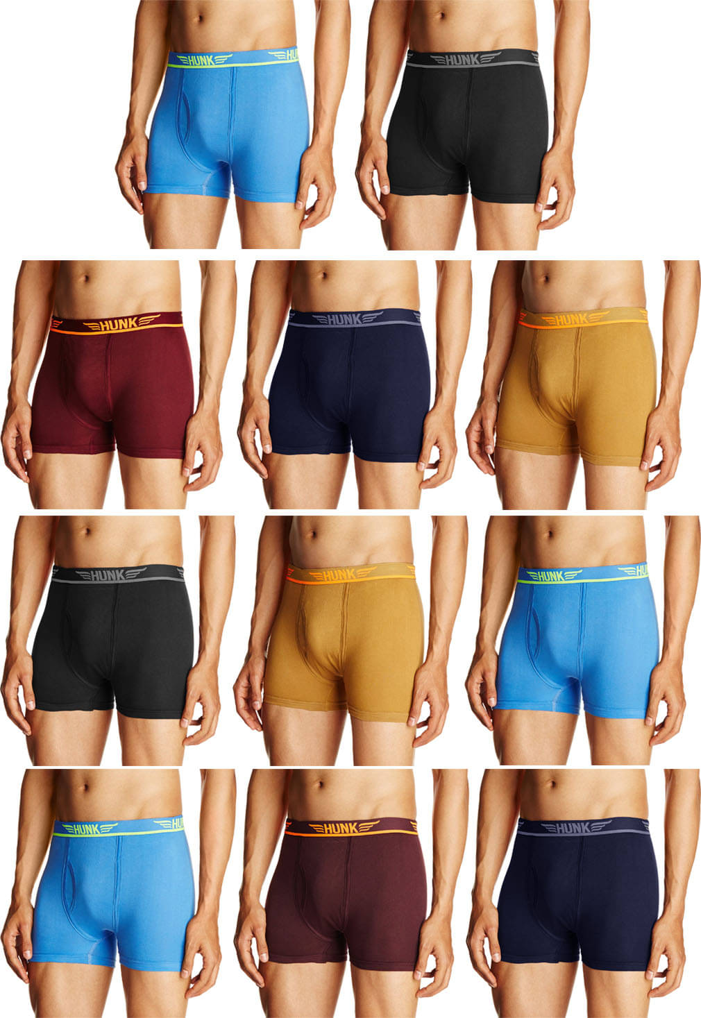 Rupa Hunk Multi Trunk Pack of 11 Rupa Hunk Multi Trunk Pack of 11